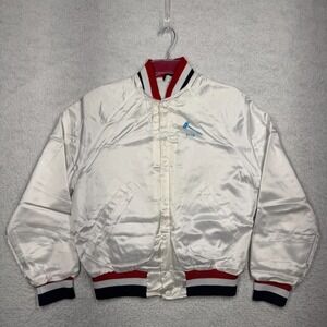 Vintage National Past Chef de Gare Club Etiam Servans‎ Varsity Jacket Men's M